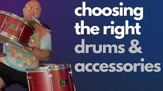 Make Good Drums Sound Great – Choosing The Right Set, Heads, and Accessories