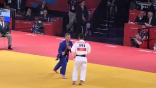 Masashi Ebinuma (JPN) vs Sasha Mehmedovic (CAN) - Judoka (Judo) - London 2012 Olympic Games