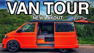 VAN LIFE UK: CREATIVE CAMPER VAN LAYOUT