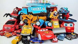Satisfying with Unboxing Doctor Toys HABA Truck Dinoco Big Bus Luxurie Super Train Fire Truck | ASMR