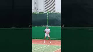 테니스레슨할때 나와 게임할때 내가 다른 이유 #tennis #부산테니스레슨 #왼손잡이테니스 #테니스 #sports #테니스레슨 #tennislesson #포핸드 #안정적인포핸드