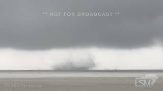 12-27-2024 Dauphin Island, Alabama - Waterspout Coming Ashore - Tornado Warning