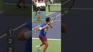 3 Steps to the ATP Forehand Racquet Flip - Link in comment for FTS