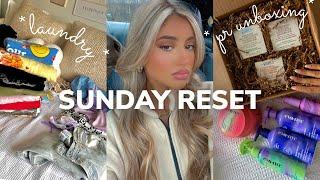 chill SUNDAY RESET after a weekend out *productive & relaxing* | Samantha Nicole VLOG