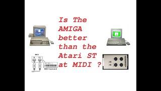 Is the Commodore Amiga better than the Atari ST at MIDI ?