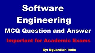 Software Engineering MCQ Question and Answer | Software Engineering MCQ Question Bank