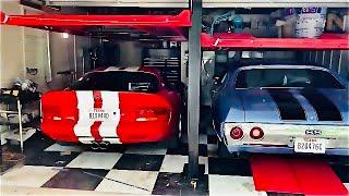 Awesome 4-Post Lift Setup: A Garage Transformation!