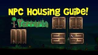 Terraria NPC House Design Tutorial (Ideas Guide & Requirements, Compact Hotel/Village Tips)