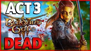 I Killed Every NPC in Baldur's Gate 3 (Act 3)