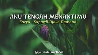 Musikalisasi Puisi - Aku Tengah Menantimu (Sapardi Djoko Damono) || Penyair Hitam