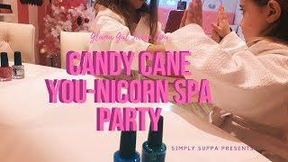 Glama Gals Candy Cane You-nicorn Spa Package