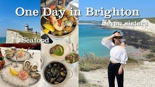 London to Brighton | Seven Sisters WHITE CLIFFS, fresh oysters at 100 years' seafood restaurant!