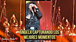 ANGELA AGUILAR CAPTURANDO LOS MOMENTOS DE SU ESPOSO CRISTIAN NODAL EN SU CONCIERTO RECIENTE