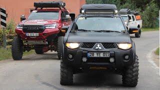 Toyota Hilux  Mitsubishi L200Ford Ranger OFF ROAD  TURKIYE BLACKSEA 