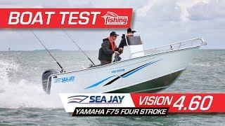 Tested | Sea Jay 460 Vision with Yamaha F75 4 stroke