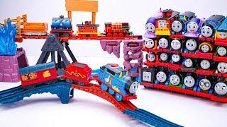 Thomas & Friends Track Toys Collection ASMR | Thomas & Friends Crystal Caves Adventure Set