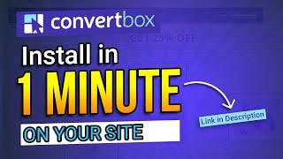 How to install ConvertBox on your site 2024