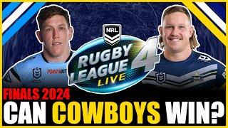 Can the North Queensland Cowboys Beat the Cronulla Sharks on RLL4? | NRL FINALS 2024