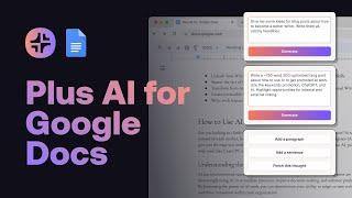 Plus AI for Google Docs