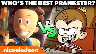 Big Nate vs Luan Loud  Who's The Best Prankster? | Nicktoons