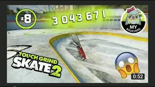 World record for touch grind skate2