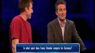 Bradley Walsh -  Fanny Chmelar laugh.