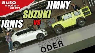 Suzuki Jimny vs Ignis | Entweder ODER | (Vergleich/Review) auto motor und sport