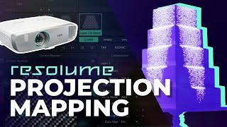 Resolume Arena 6 Tutorial | Learn Cake Mapping (2/6) Projection Mapping