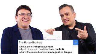 The Russo Brothers Answer the Web's Most Searched Questions | WIRED