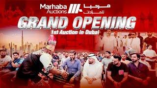 Grand Opening || 1st Auction in Dubai