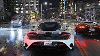 GTA 5 Remastered Realistic Weather And Real Life Traffic Mod Gameplay On RTX4090 Maxed Out Settings