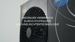 EVI DC Inverter Wärmepumpe Features mit Carel Steuerung