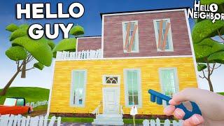 HELLO NEIGHBOR - HELLO GUY MOD GAMEPLAY WALKTHROUGH