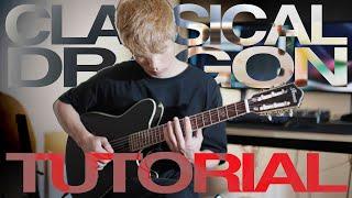 Tim Henson Classical Dragon Solo Tutorial + Backing Track