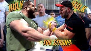 DENIS Cyplenkov "SURPRISED" LEVAN Saginashvili With His "STRENGTH" || Arm Wrestling 2023