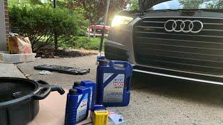 Audi A6 C7/C7.5 3.0T Oil Change DIY