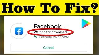 How To Fix Waiting For Download/Download Pending Error On Google Playstore