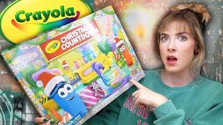 I Bought The CRAYOLA Advent Calendar  *I'M WORRIED*