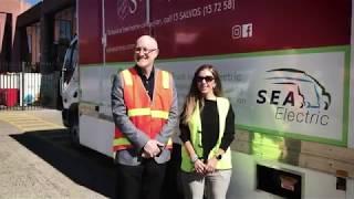 Salvos Stores All Electric Truck