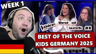  The Voice Kids 2025 Deutschland BEST Performances of Blind Auditions Week 1 | Paul Reacts Germany