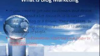 What is Blog Marketing