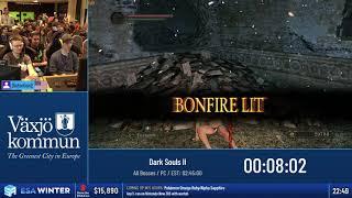 #ESAWinter19 Speedruns - Dark Souls II [All Bosses] by Distortion2