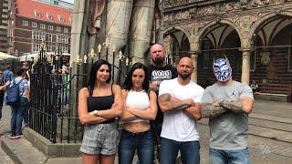 Superstars enjoy the best and "'wurst" of Bremen, Germany