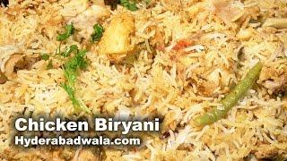 Hyderabadi Chicken Biryani with Kachi Aqni Recipe Video – How to cook Murghi Ki Biryani