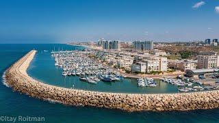 Aerial photography drone - Herzliya Marina - מרינה הרצליה