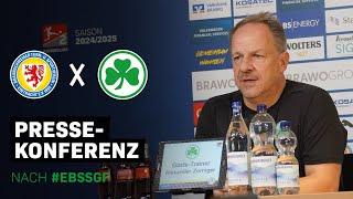 Zorniger: "Fortsetzung von letzter Woche" | PK nach #EBSSGF