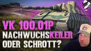 VK 100.01P - Nachwuchskeiler oder Schrott? [World of Tanks - Gameplay - Deutsch - WQHD]