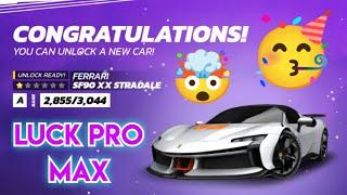 Asphalt UNITE - Unlocking FERRARI SF90 XX STRADALE  Crazy Luck!! 