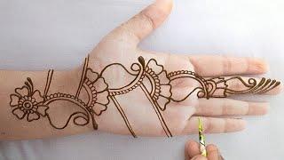 #Eid ul Adha 2019 and Rakhi Special mehndi designs | Latest easy henna mehndi designs #Tutorial