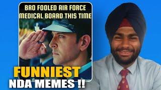 Ex-NDA Cadets react to Funny Academy Memes !! ft ​⁠Saksham Ep-252